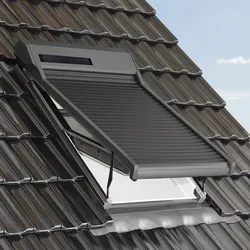 Roto RotoQ Außenrollladen ZRO S 114/098 Qx__2 Größe 114/098, Solar, Funk
