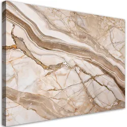 LEINWANDBILD Braun Beige Marmor Zusammenfassung 60x40cm