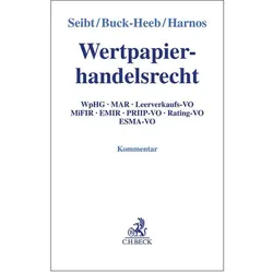 Wertpapierhandelsrecht, Fachbücher von Petra, Rafael, Buck-Heeb, Harnos, Seibt, Christoph H.