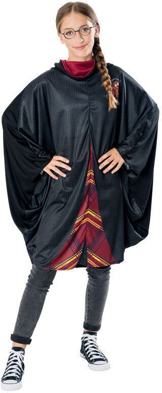 Déguisement 9-10 ans Poncho + baguette + lunettes Harry Potter - Rubies