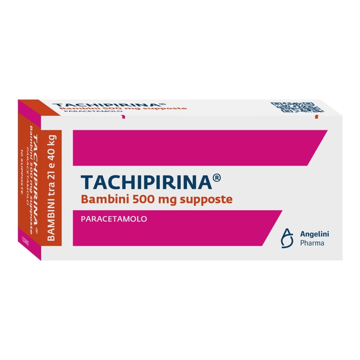 Angelini Acraf Tachipirina bambini 500 mg 10 supposte