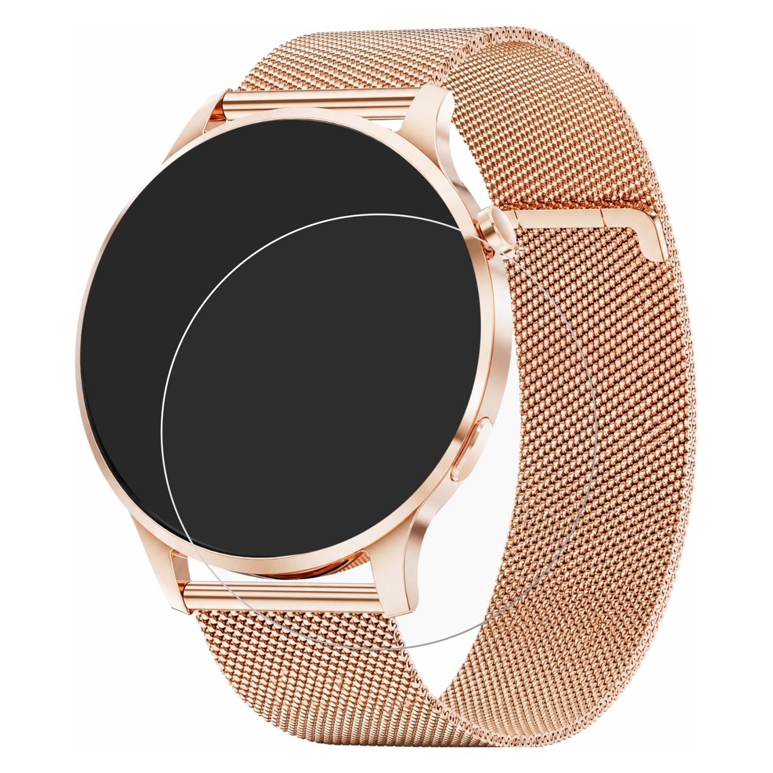upscreen Schutzfolie für HIRREO Smartwatch 1.32" Displayschutz Displayschutzfolie Folie Klar antibakteriell (2064762)