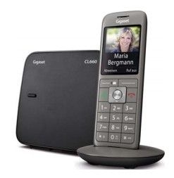 Gigaset DECT-Telefon CL660 (Anthrazit/Schwarz) S30852-H2804-B1