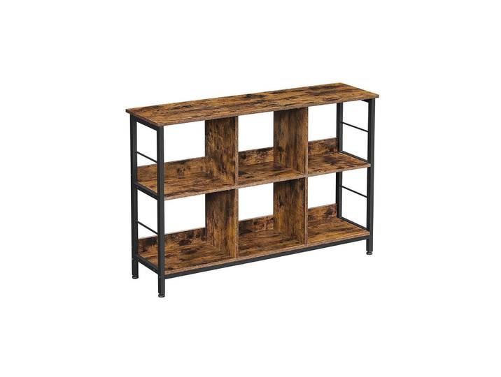 Hansiro Bücherregal, Braun, Holzwerkstoff, 120x80x33 cm, Wohnzimmer, Regal, Bücherregale