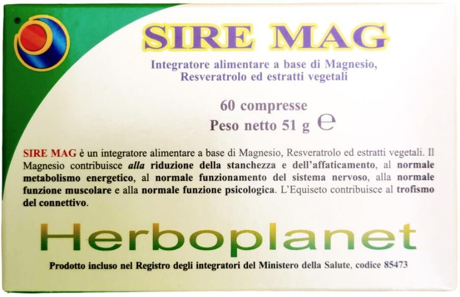 HERBOPLANET Srl SIRE MAG 60CPR