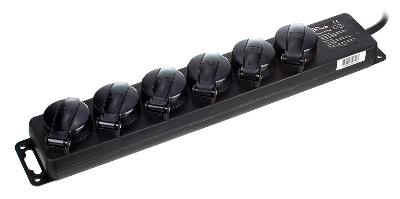 the t.racks Power 6 Way nero