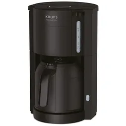Krups KM3038 FCM PRO AROMA Kaffeemaschine Edelstahl schwarz