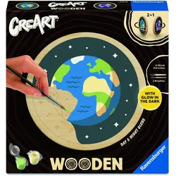 Ravensburger CreArt Wooden - Malen nach Zahlen - Tag und Nacht