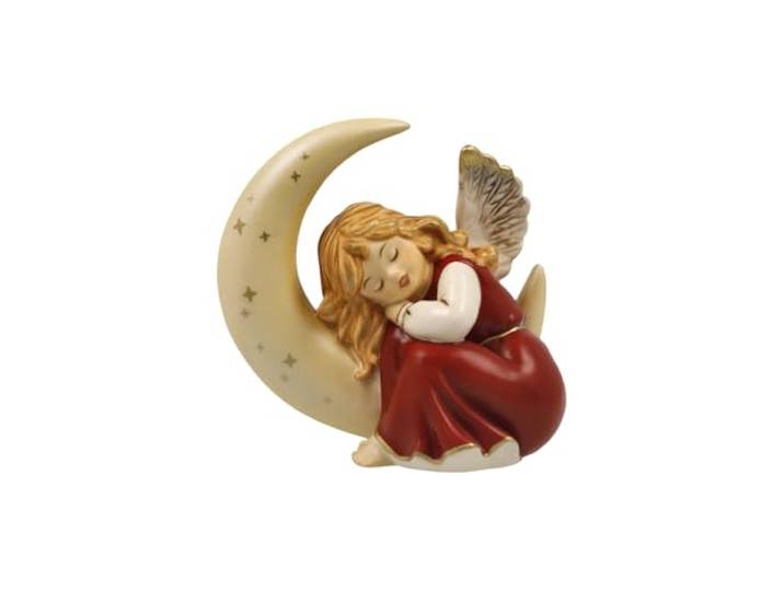 Goebel Engelfigur Kleine Traumreise - Bordeaux Himmelsboten Weihnachten