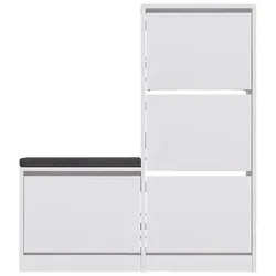 SCHUHSCHRANK 4 Türen L105 cm - Dude