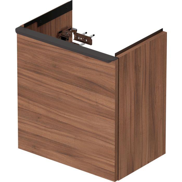 Duravit D-Neo Waschtisch-Unterschrank DE4259L7979 41 x 27,4 cm, Nussbaum Natur, wandhängend, 1 Türe, links