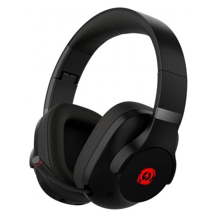Canyon Kopfhörer mit Mikrofon Headset EGO GH-15 2in1 BT Schwarz (Kabelgebunden, Kabellos) (CND-SGHS15B)