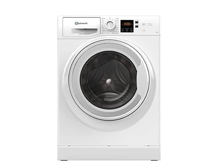 Bauknecht BPW 814 B Waschmaschine Frontlader/ 8kg/ kraftvolle Fleckenentfernung/ Clean Plus/ Kurz 45' / Anti-Allergie Plus/ Mengenautomatik/ Option Extra Touch