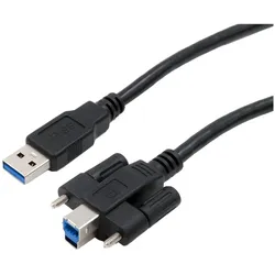 Exsys USB 3.0 Kabel A-Stecker auf B-Steck. (1.50 m, USB 3.2 Gen 1), USB Kabel