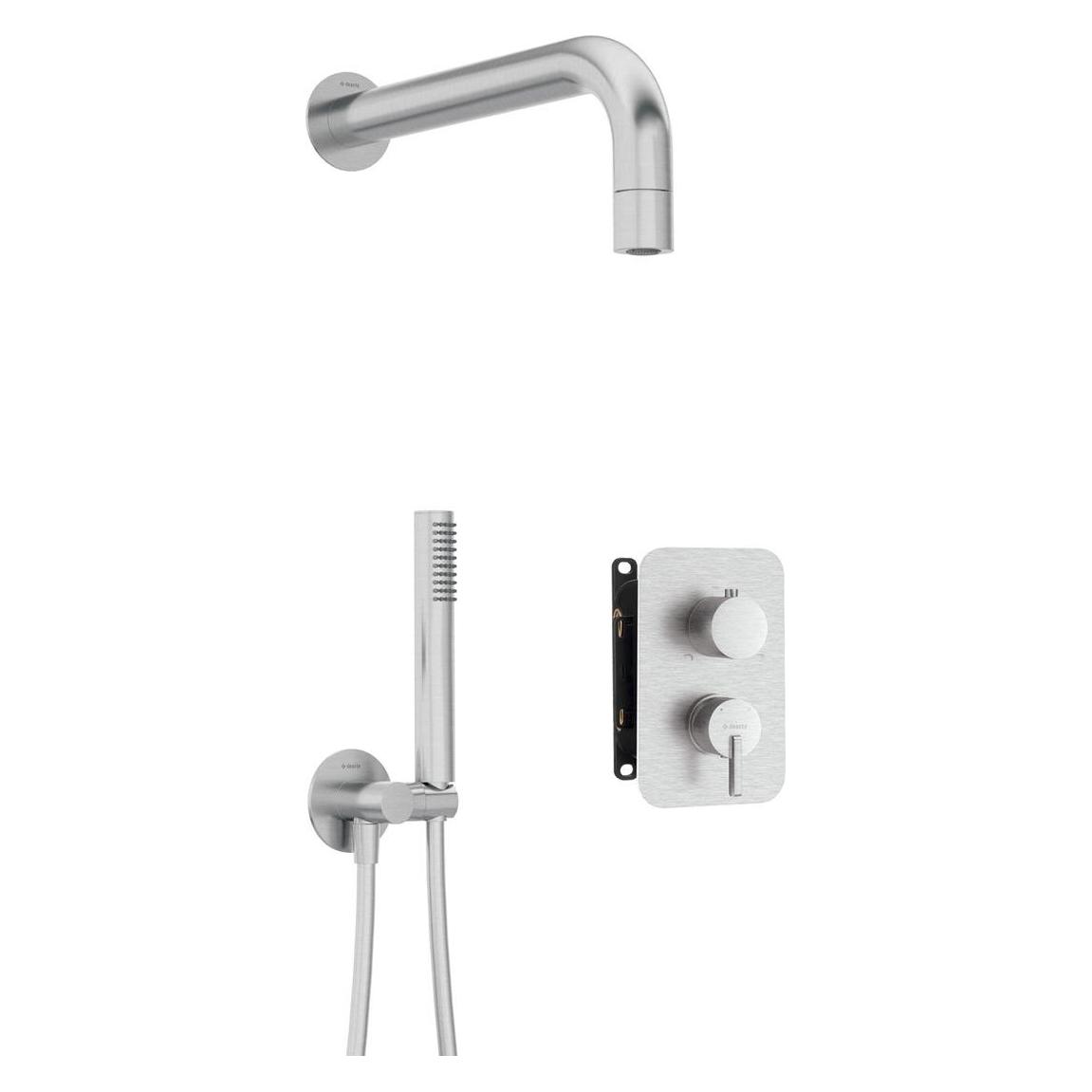 Deante Concealed shower set with mixer BOX - with hand shower (BXYZFQSM)
