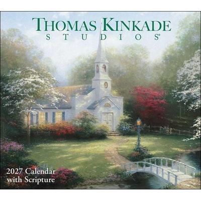 Thomas Kinkade Studios(r) 2027 Deluxe Wall Calendar with Scripture