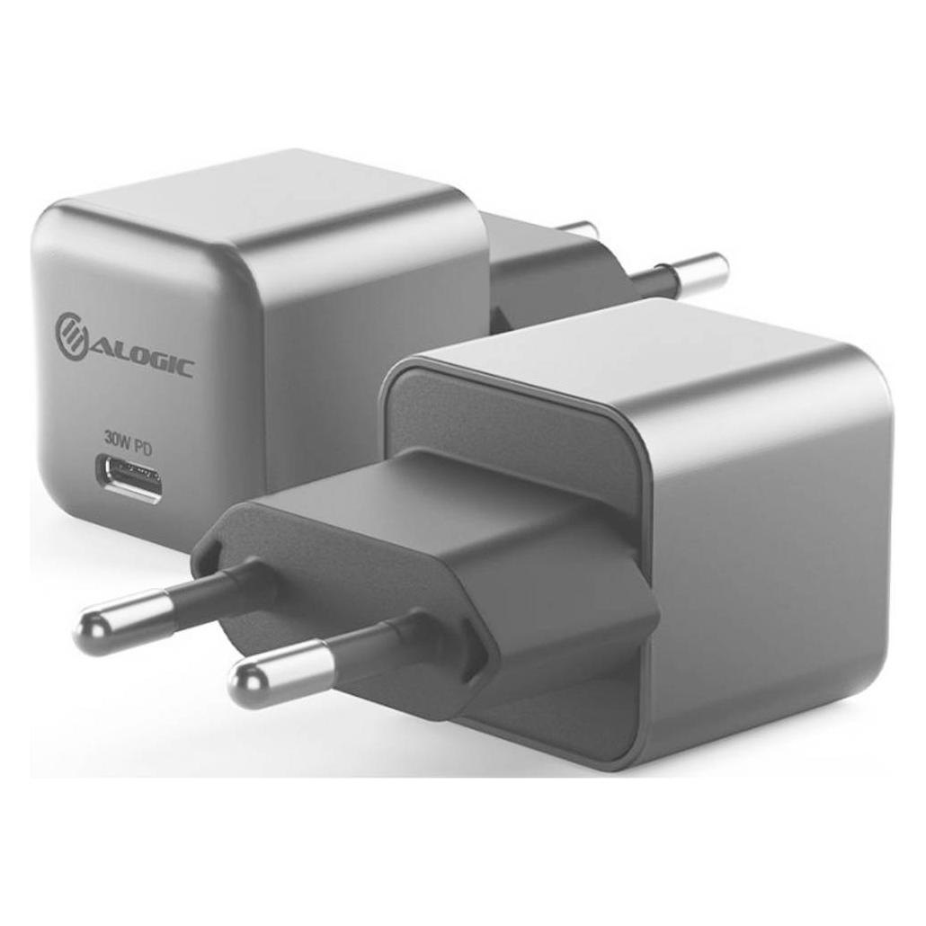 Alogic Rapid Power 30W GaN Charger (30 W, 1 Port) (WCG1X30SGR-EU)