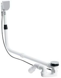 Bette Multiplex PLUS 5 Ab-und Überlaufgarnitur  B625901, verlängert für Silhouette, chrom