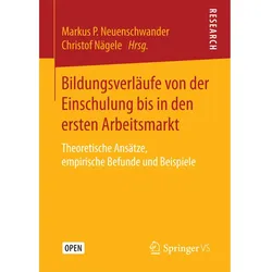Bildungsverläufe von der Einschulung bis in den ersten Arbeitsmarkt, Fachbücher