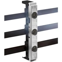 Rittal Contact hazard protection cover plate for bus-mounting fuse bases, Serverschrank Zubehör, Grau