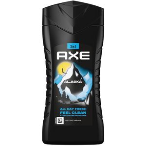 Axe Duschgel Alaska 3in1, für Männer, Körper, Haare und Gesicht, Flasche, 250 ml