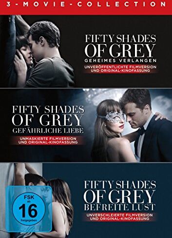 Sam Taylor-Johnson - Fifty Shades - 3 Movie Collection [3 DVDs] - Preis vom 15.10.2026 23:06:25 h