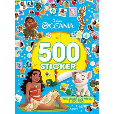 Oceania. 500 sticker. Tante attività con Vaiana e i suoi amici, Geheftet von , Disney Libri