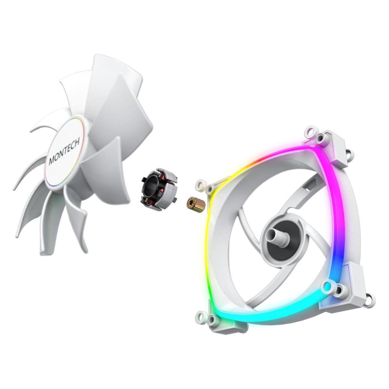 Montech AX140 PWM - weiss (140 mm, 1x) (AX140W)