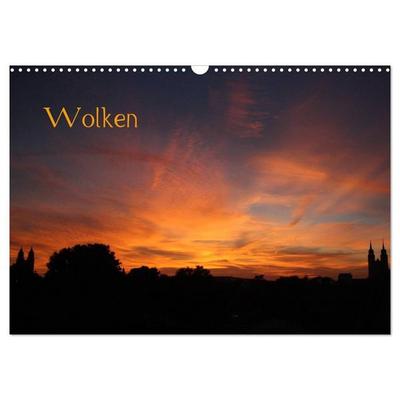 Wolken (Wandkalender 2027 DIN A3 quer), CALVENDO Monatskalender