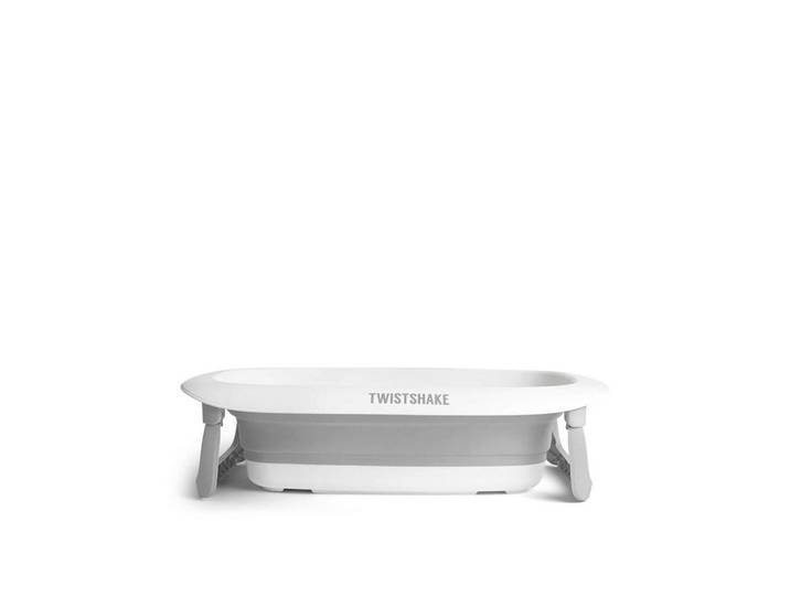 Twistshake Babybadewanne, Grau, Kunststoff, 79.5x20x47.5 cm, Pflegen, Baden, Babybadewannen