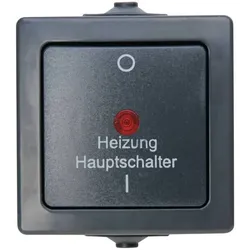 Kopp 565315003 NAUTIC Heizungshauptschalter anthrazit