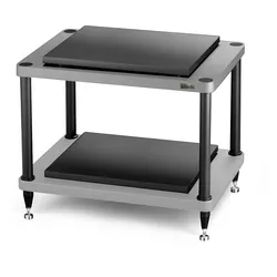 Solidsteel S5-2 Advanced Hifi-Rack B 584x H 500x T 430 mm bis 60Kg/Etage silber/schwarz