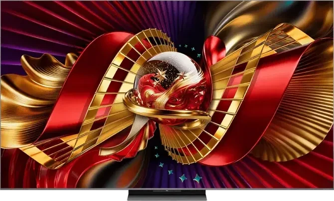 55C8L SQD-Mini LED, QLED-Fernseher 138.8 cm (55 Zoll), schwarz, UltraHD/4K, TCL AI, 144Hz Panel