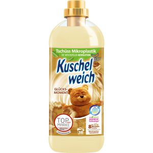Kuschelweich Weichspüler Glücksmoment, mikroplastikfrei, dermatologisch getestet, 1 Liter, 38 WL