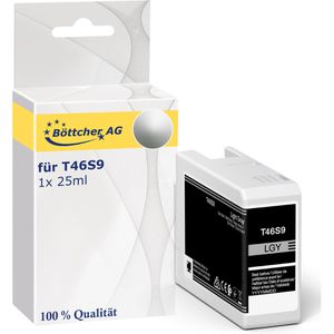 kompatibel für Epson T46S9, 25 ml, grau hell