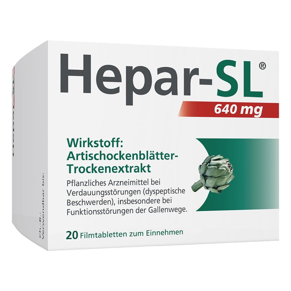 MCM KLOSTERFRAU Vertr. GmbH Hepar-SL 640 mg Filmtabletten 13583782