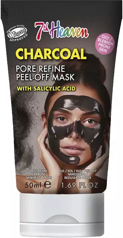 7th Heaven Charcoal Peel-Off Tube 50ml