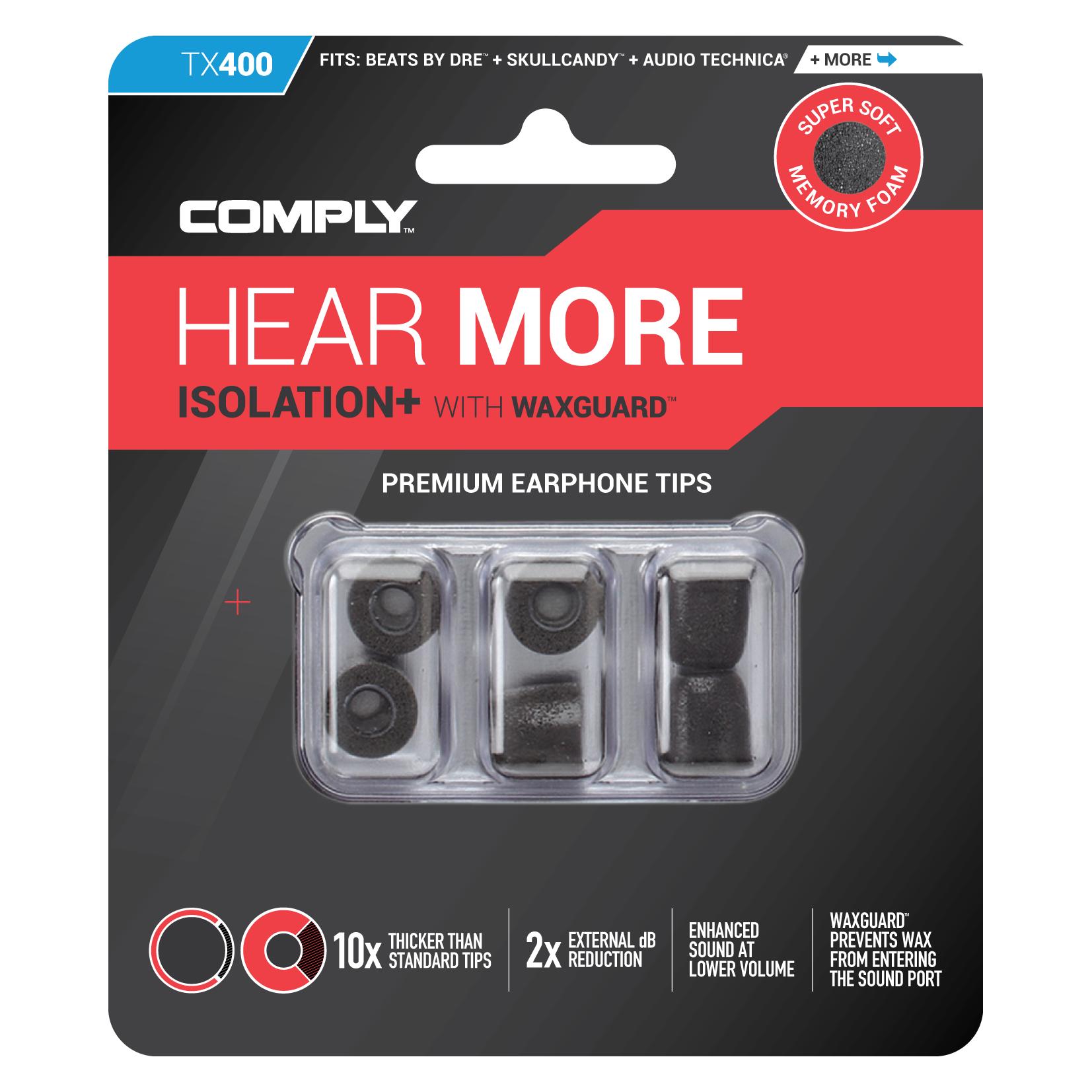 Comply Isolation Plus Tx-400, Assorted (19-40200-11)
