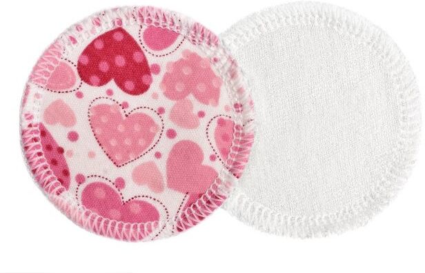 T-TOMI Make-up Removal Pads Set Soft 2 Weeks washable cotton pads COLOUR + Laundry Wash Bag 7 pc