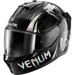 Shark D-Skwal 3 Venum, Integralhelm - Schwarz/Silber - XXL