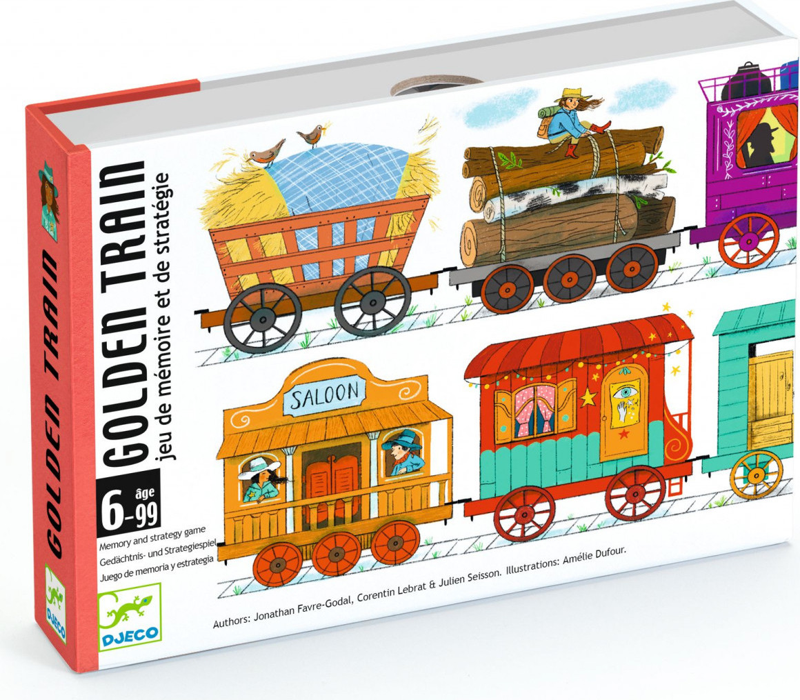 Djeco Kaartspel De Goudtrein