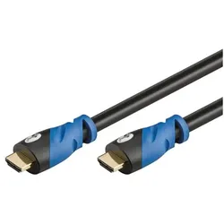 goobay HDMI-Kabel »Premium High Speed« 1,5 m blau