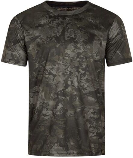 Härkila Noctyx Camo S/S T-Shirt Mens, Axis MSP Black / Black