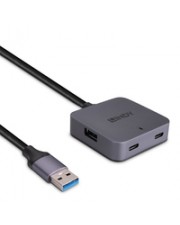 Lindy 5m USB 3.0 Hub 4 Ports Digital/Daten 5 m (43388)