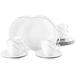 Seltmann Weiden Kaffeeservice Trio Highline 18-tlg.
