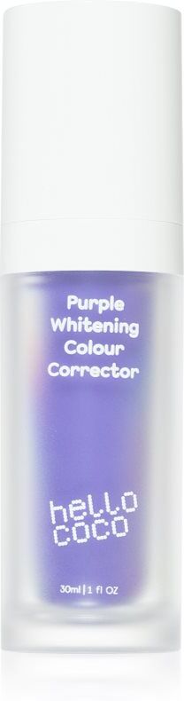 Hello Coco Purple Whitening Colour Corrector bleichende Zahnpasta 30 ml