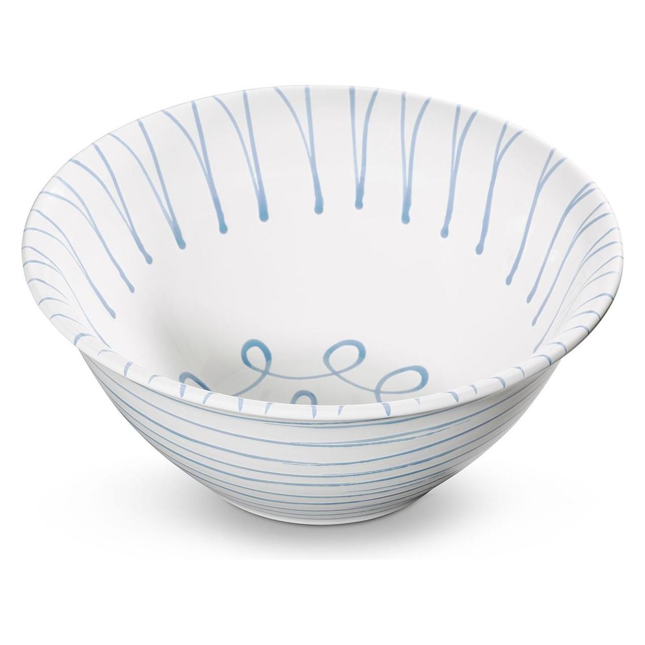 Gmundner Keramik Blaugeflammt, Salatschüssel (Ø 33cm) (33 cm) (32746264)