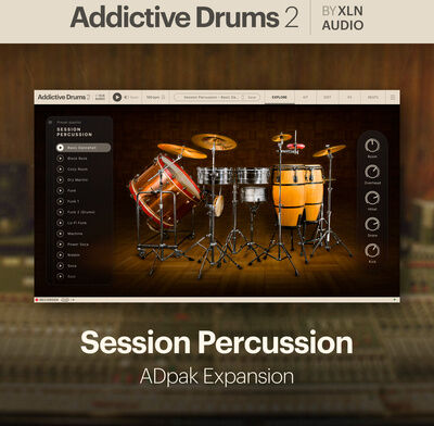 XLN Audio AD 2 Session Percussion