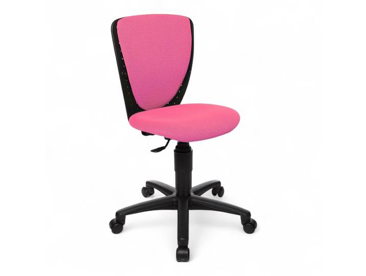 Kinderstuhl Topstar High S´cool ohne Armlehnen, Pink/Schwarz, Neu, Ergonomischer Stuhl - ideal für flexibles Arbeiten