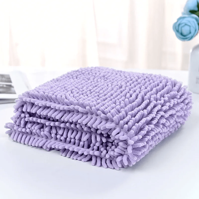 PetsAreLife Super Absorbent Dog Towel For Quick Drying Purple M (35 X 80cm)